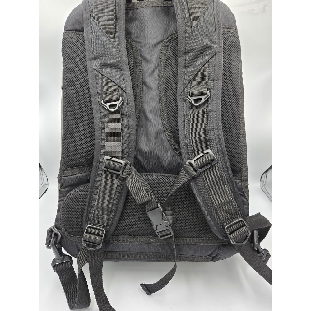 eBags Professional Slim Laptop Backpack Heathered Grey Travel Business Bag - Picture 2 of 11